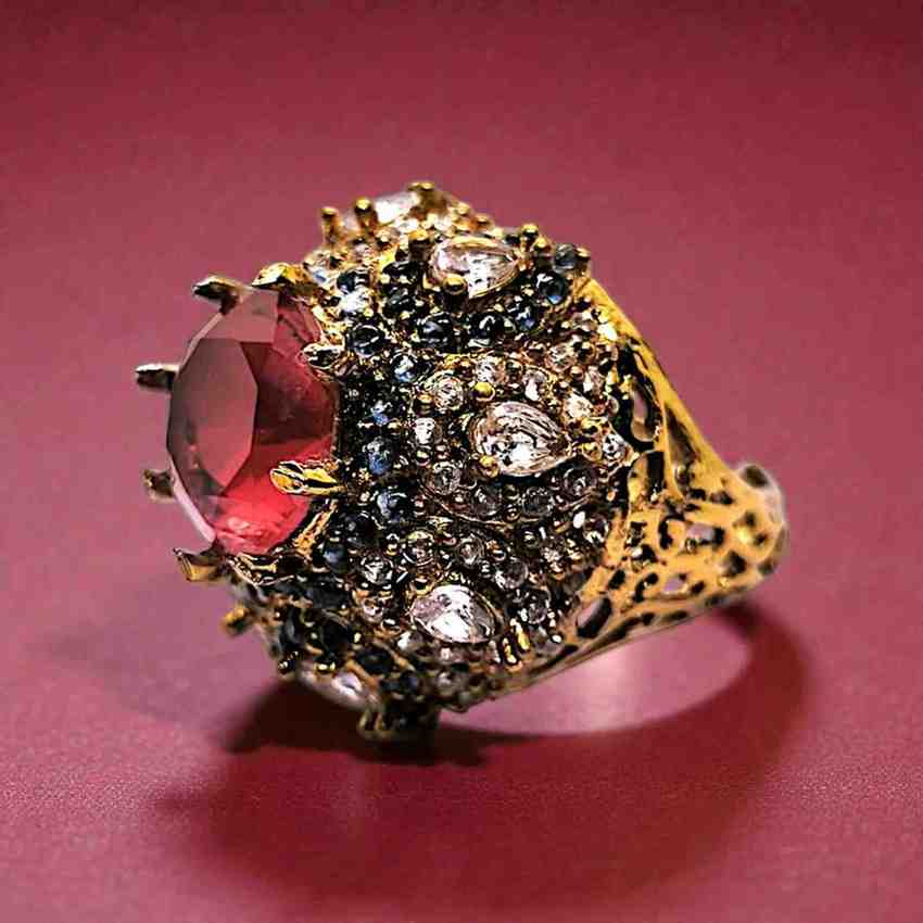 TURKISH ROUND RED RING