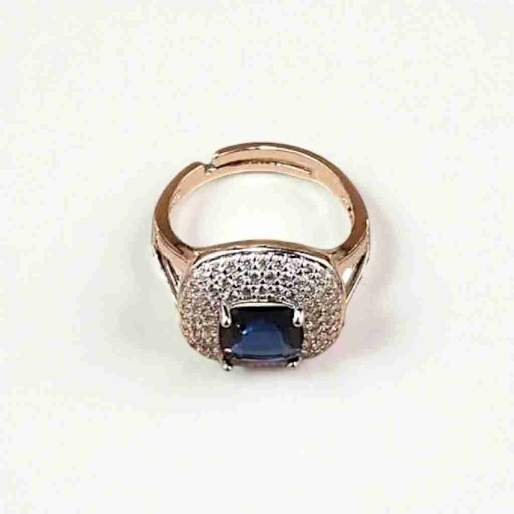 MARQUISE BLUE RING