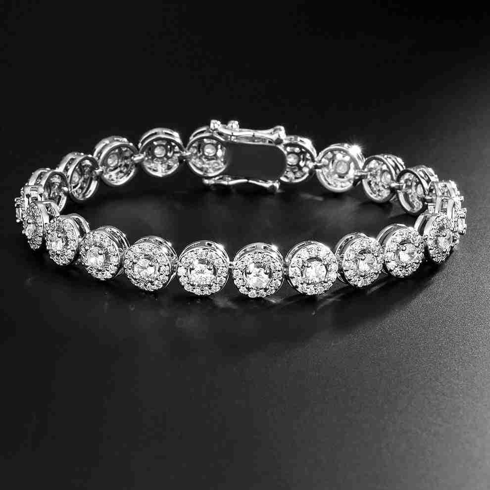 TENNIS SILVER BRACELET