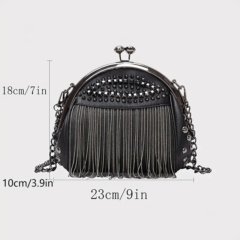 LUXURY TASSEL SHOULDER CHAIN BAG