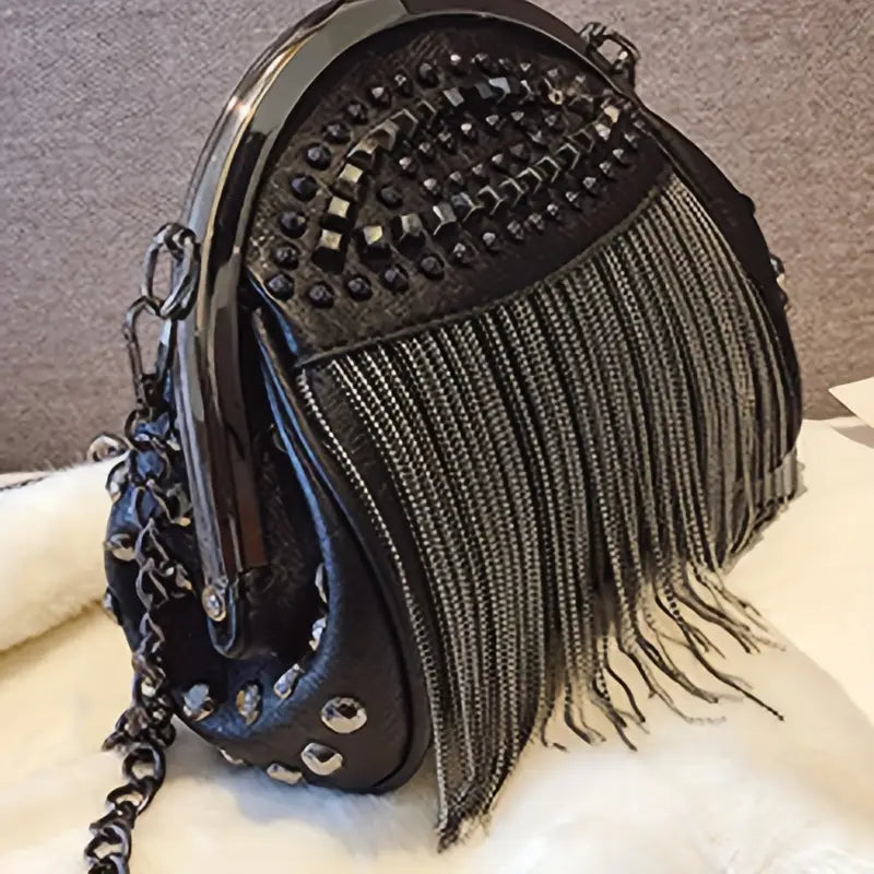 LUXURY TASSEL SHOULDER CHAIN BAG