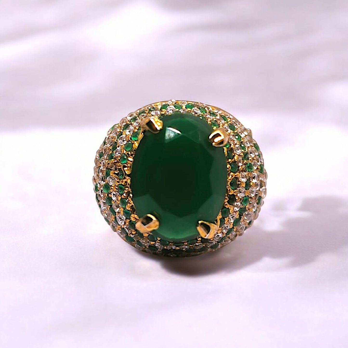 TURKISH GREEN RING