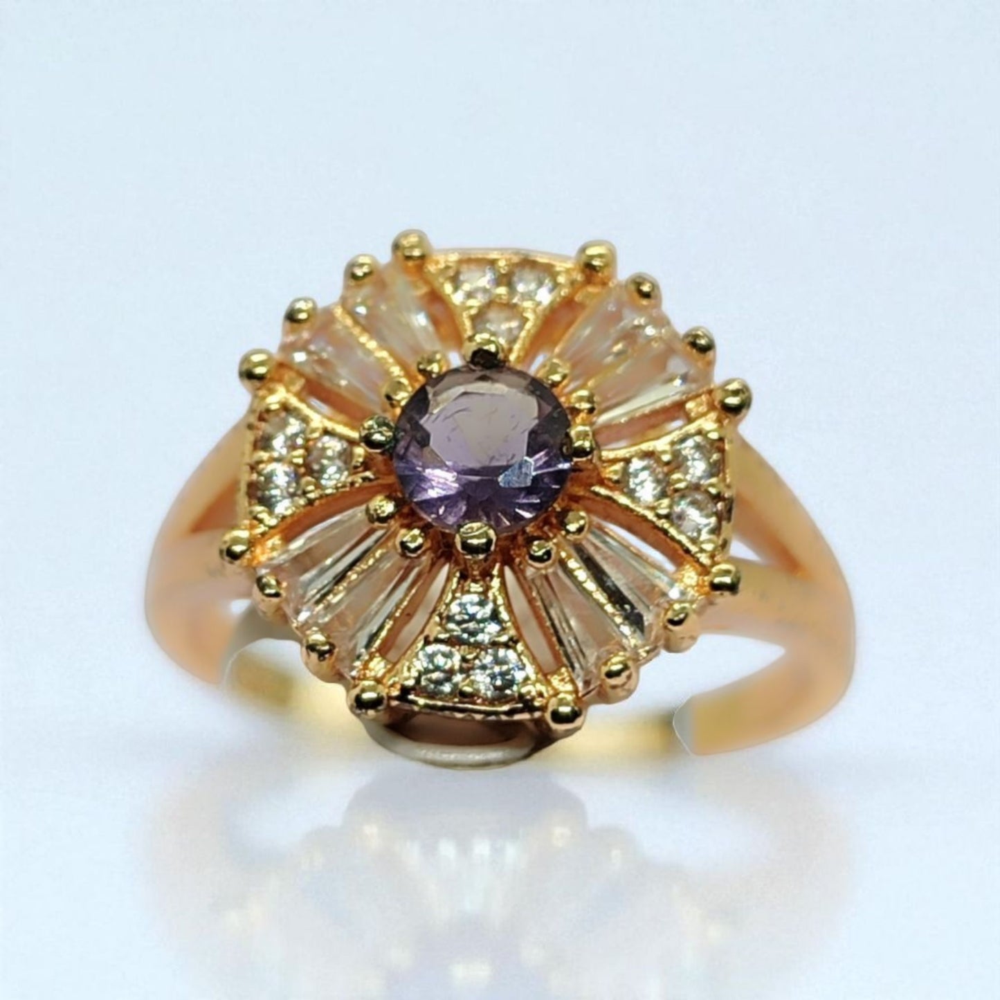 FLOWER GOLD RING