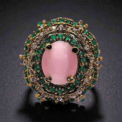 TURKISH LUXURY PINK RING