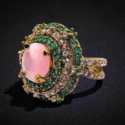 TURKISH LUXURY PINK RING