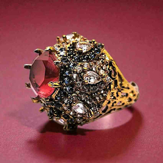 TURKISH ROUND RED RING