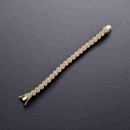 TENNIS GOLD BRACELET