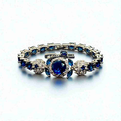 BLOOMING FLOWER BLUE BRACELET