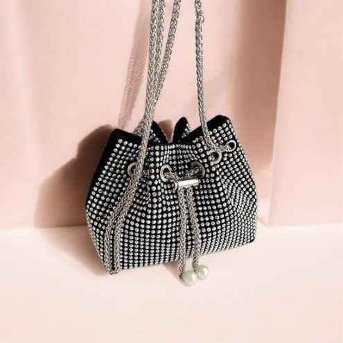 GLAMOROUS DRAWSTRING BAG