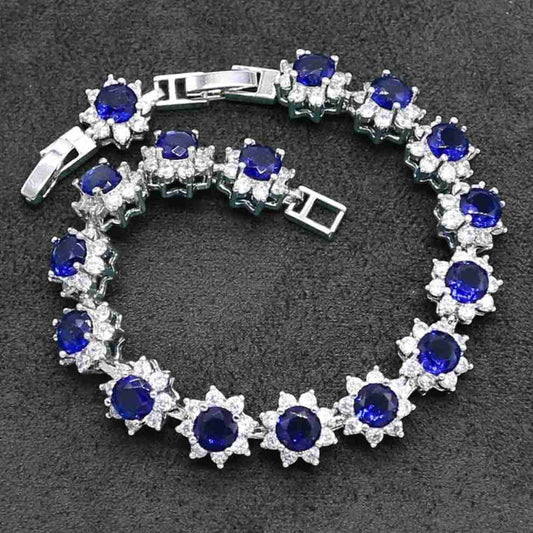 FLOWER BLUE BRACELET