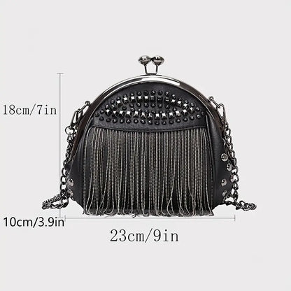 LUXURY TASSEL SHOULDER CHAIN BAG