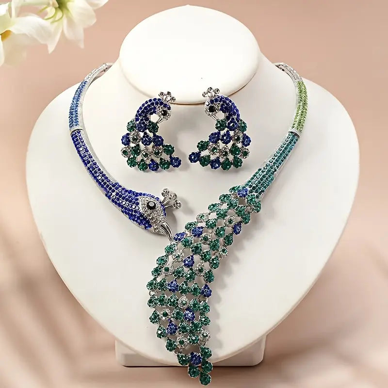 PEACOCK NECKLACE
