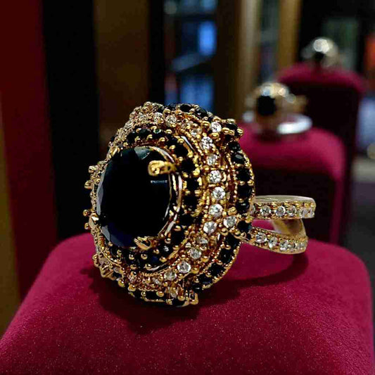 TURKISH LUXURY BLACK RING
