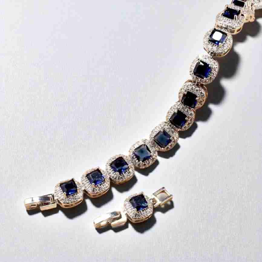 MARQUISE BLUE BRACELET