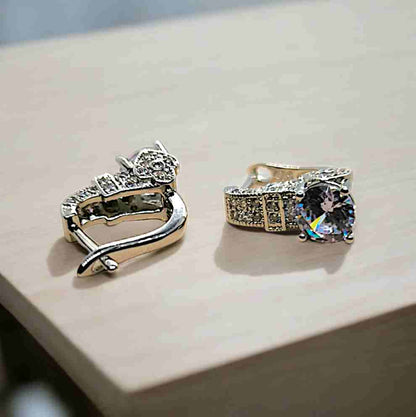 HALO CIRCLE EARRINGS