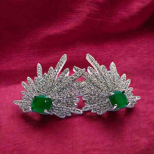 SPARK GREEN EARRINGS