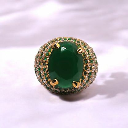 TURKISH GREEN RING