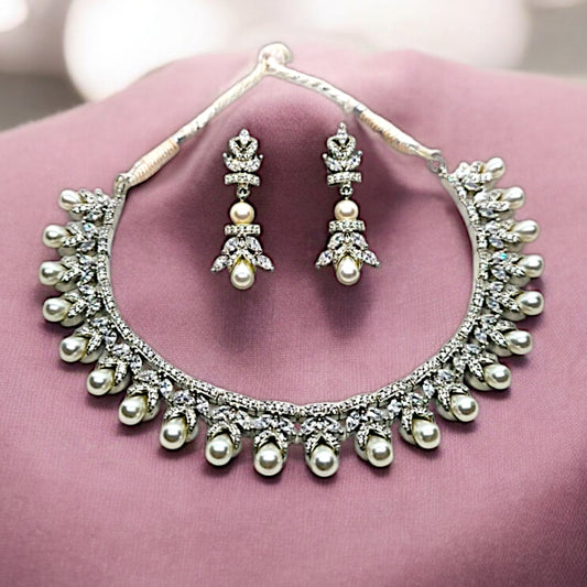 SILVER PEARL ELEGANCE SET