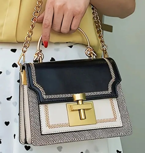GOLD KEY LOCK BAG