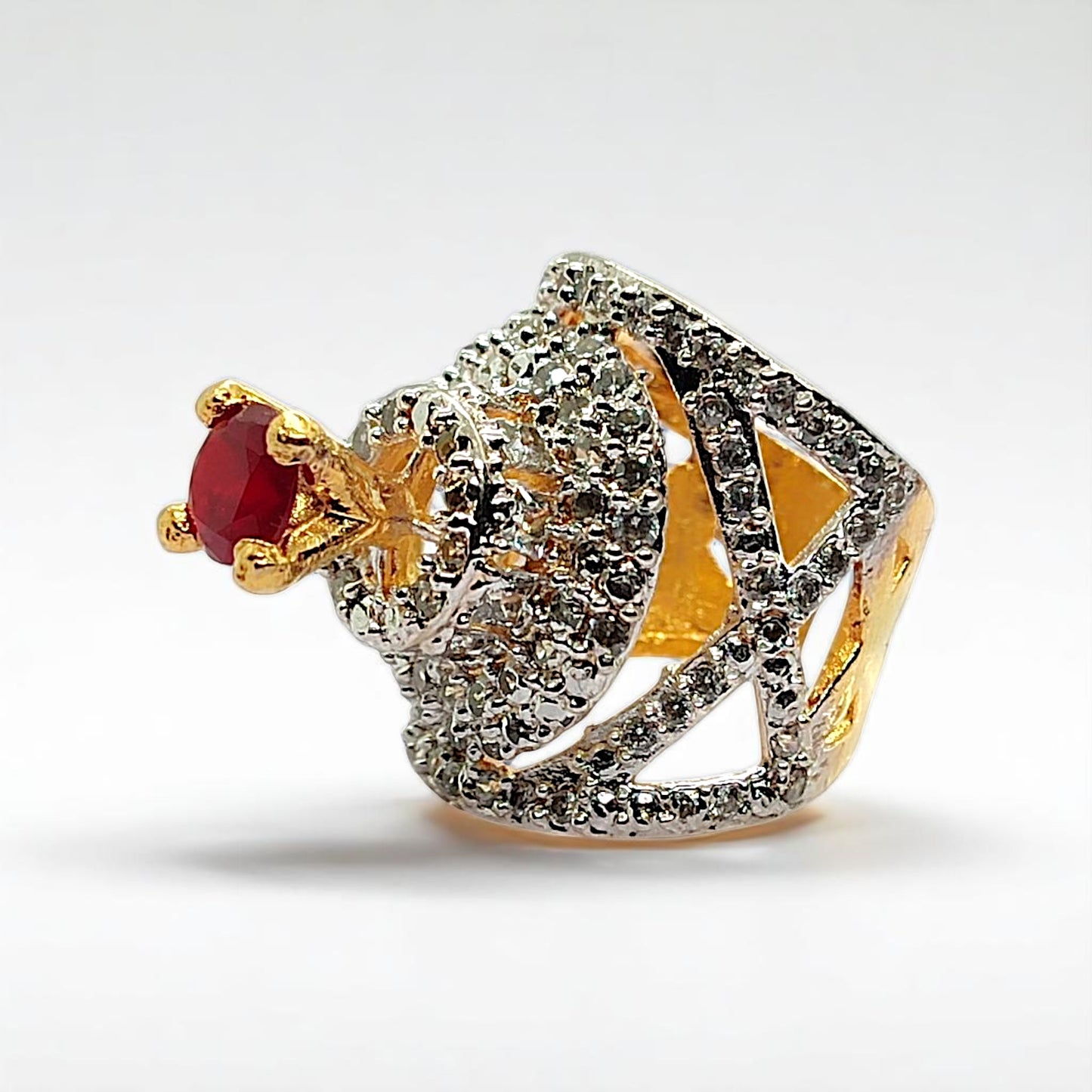 TURKISH LUXURY RED RING