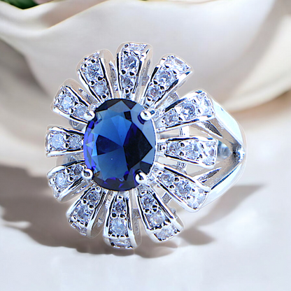 ELEGANT BLUE RING