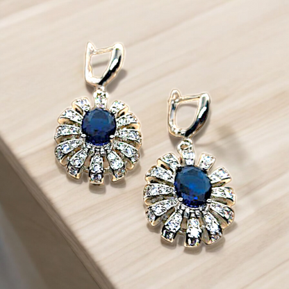 ELEGANT BLUE EARRINGS