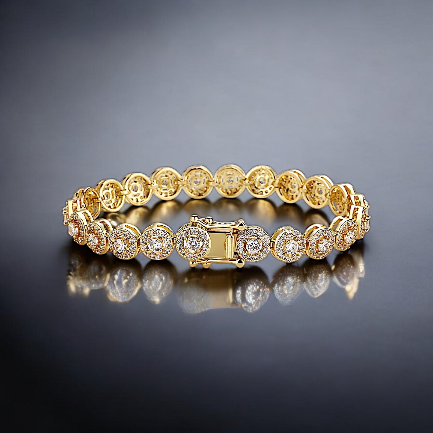 TENNIS GOLD BRACELET