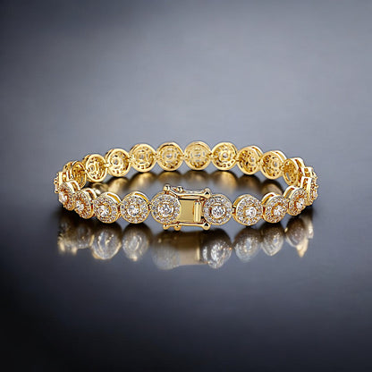 TENNIS GOLD BRACELET