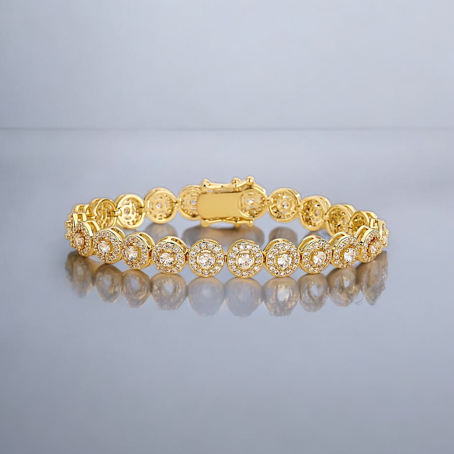 TENNIS GOLD BRACELET