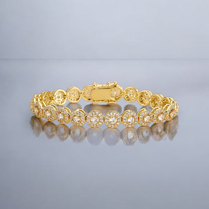 TENNIS GOLD BRACELET