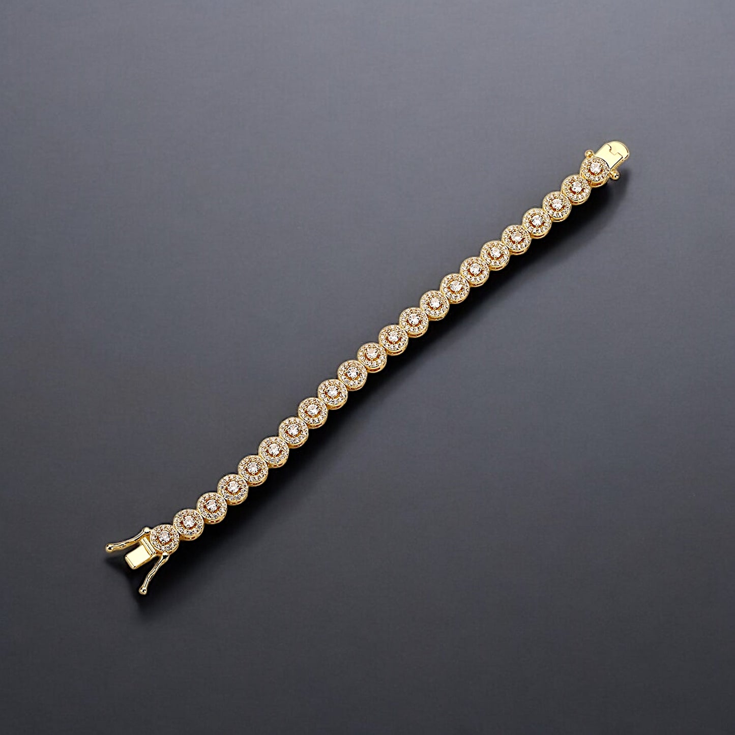 TENNIS GOLD BRACELET