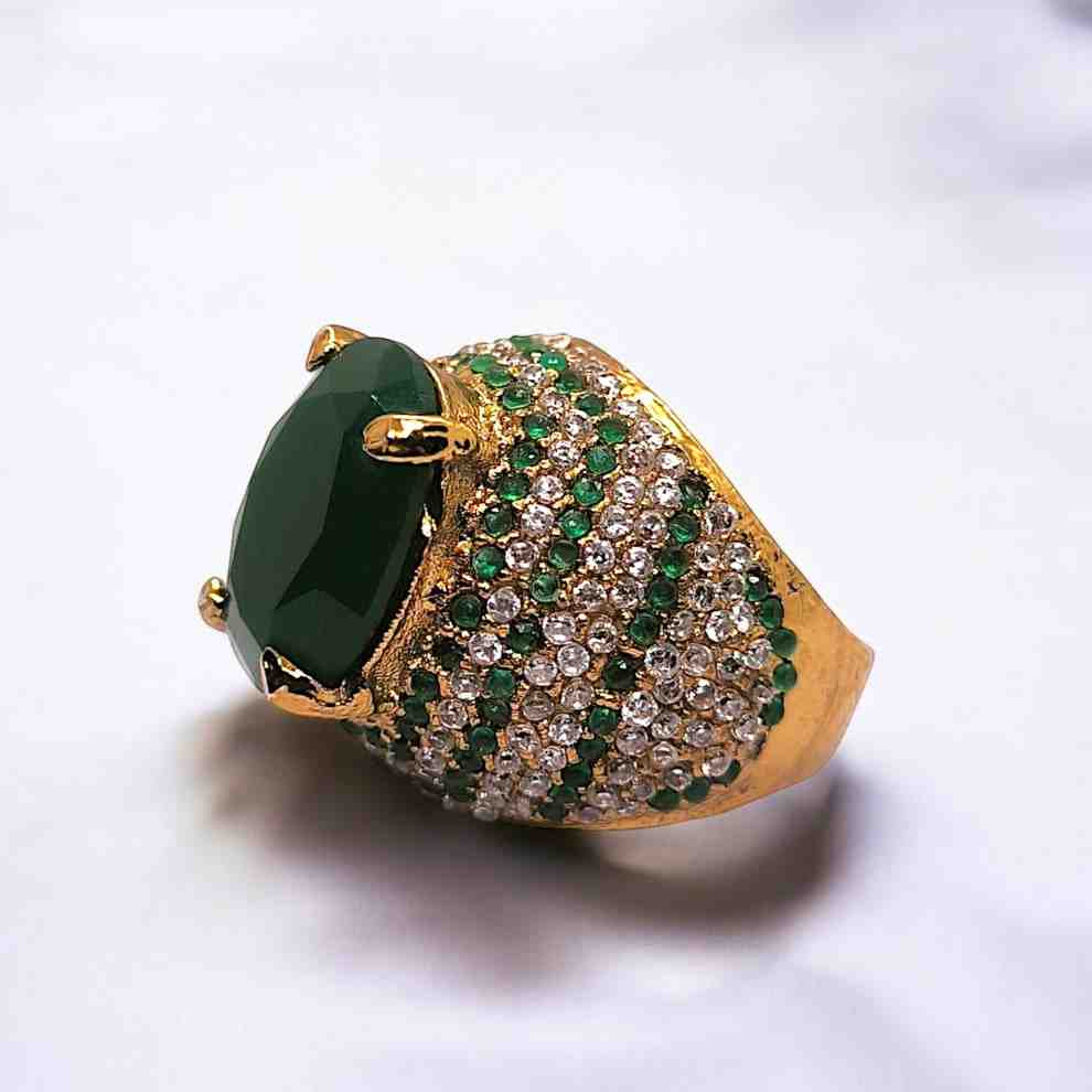 TURKISH GREEN RING