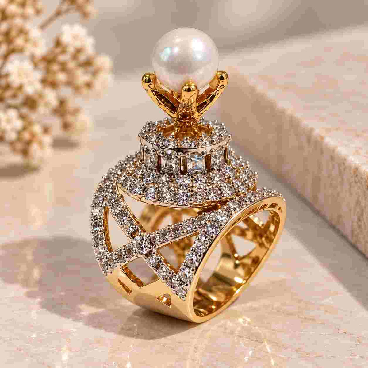 ALARA PEARL RING