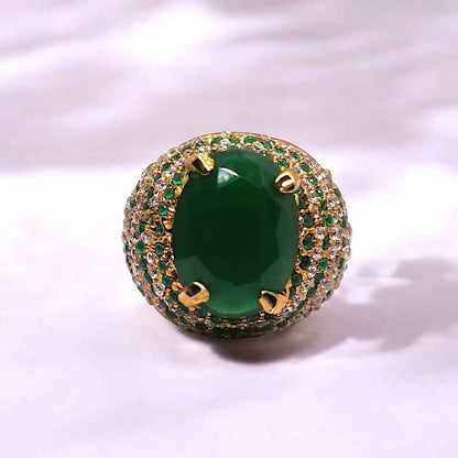 TURKISH GREEN RING