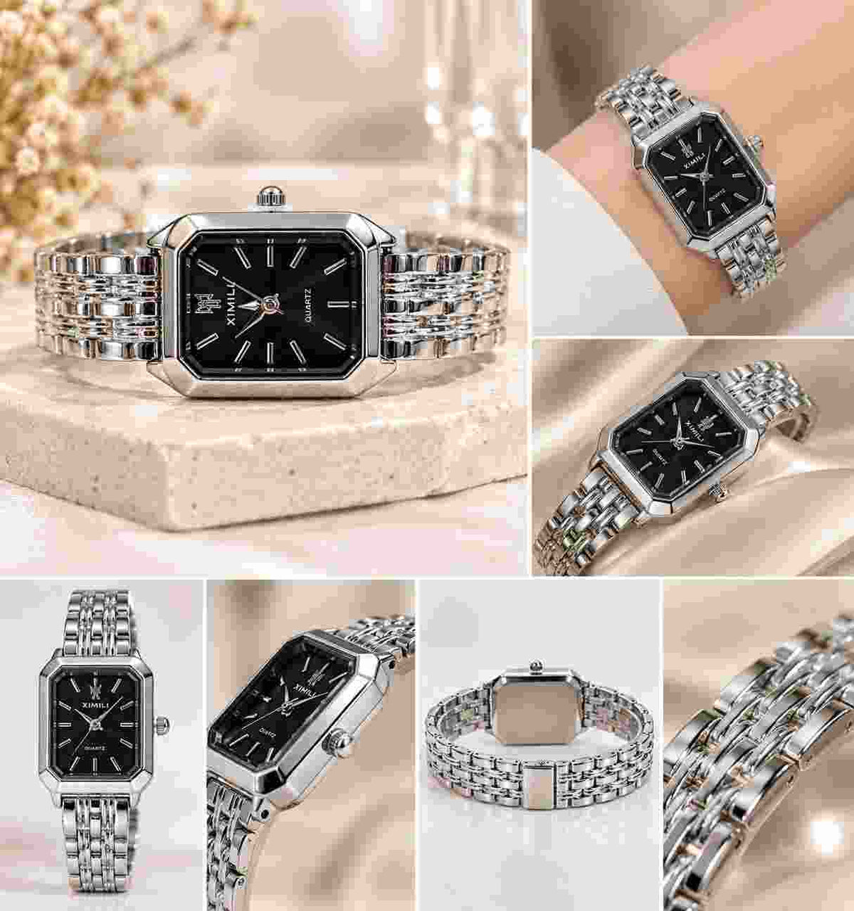 LUMINOUS BLACK WOMEN WATCH