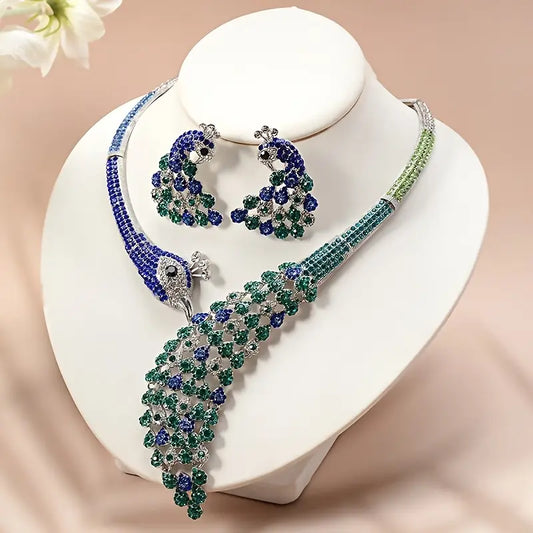 PEACOCK NECKLACE