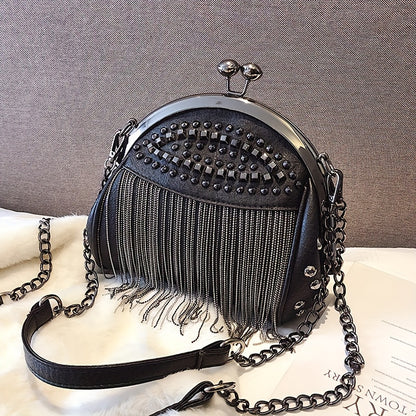 LUXURY TASSEL SHOULDER CHAIN BAG